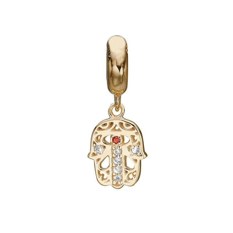 Hamsa Hand forgyldt