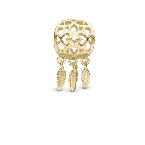 Christina Charm Dream Catcher - Forgyldt