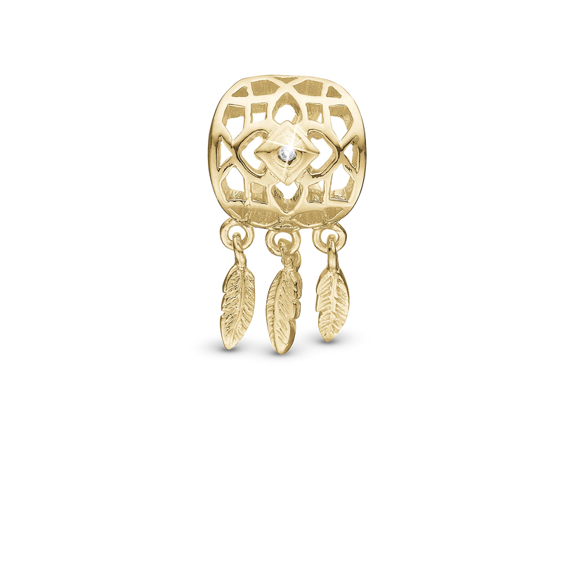 Christina Charm Dream Catcher - Forgyldt