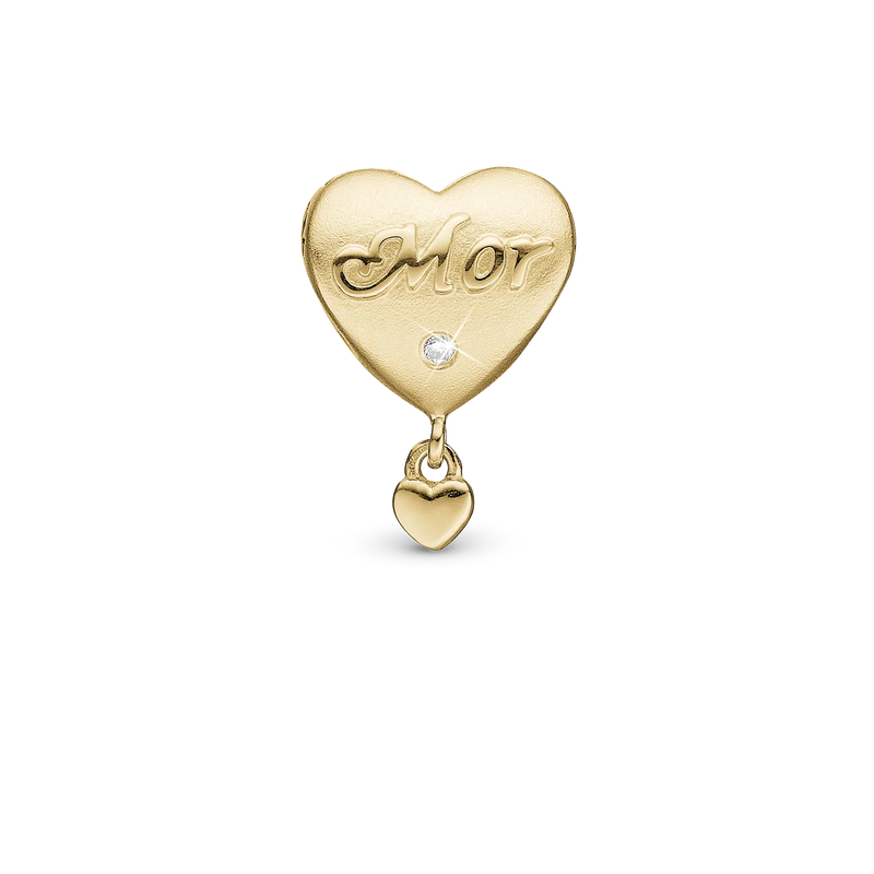 Christina Jewelry Min Mor Charm - Forgyldt