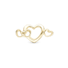 Christina Charm 4 Hearts Love - Forgyldt