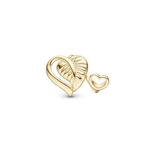 Christina Charm Leaf of Love - Forgyldt