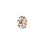 Christina Charm Colourful Champagne - Forgyldt