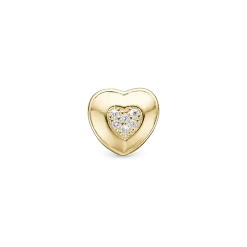 Christina Jewelry - Let Love Shine Charm, Forgyldt