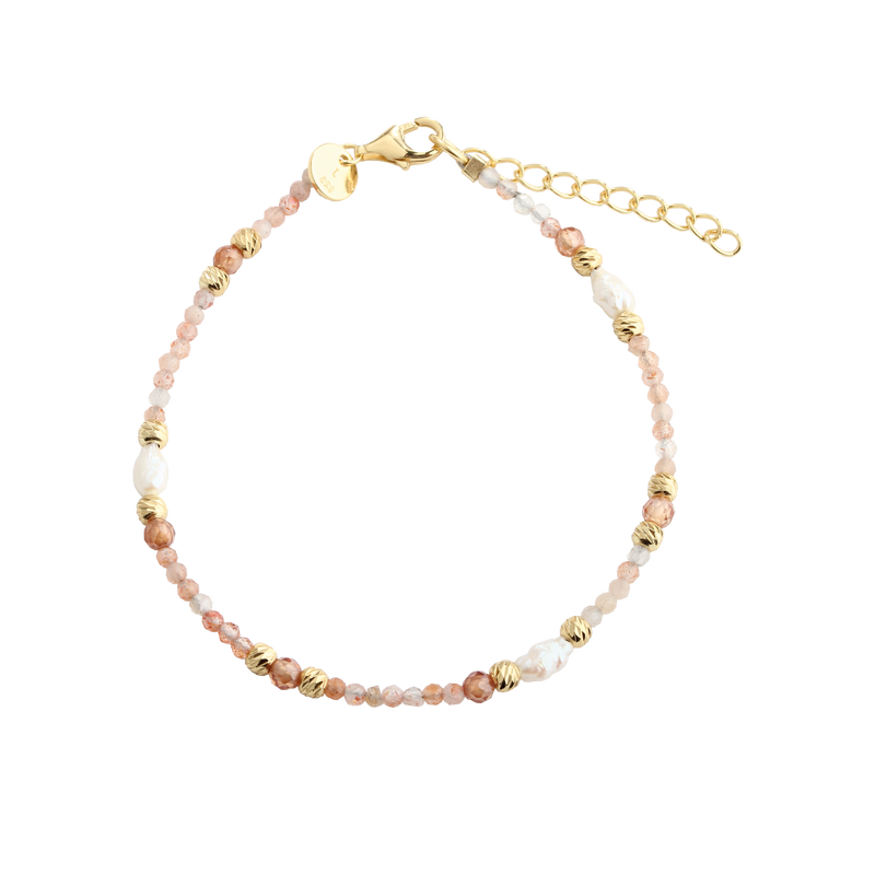 Armbånd | SUNELLA SIMPLE Forgyldt Sølv
