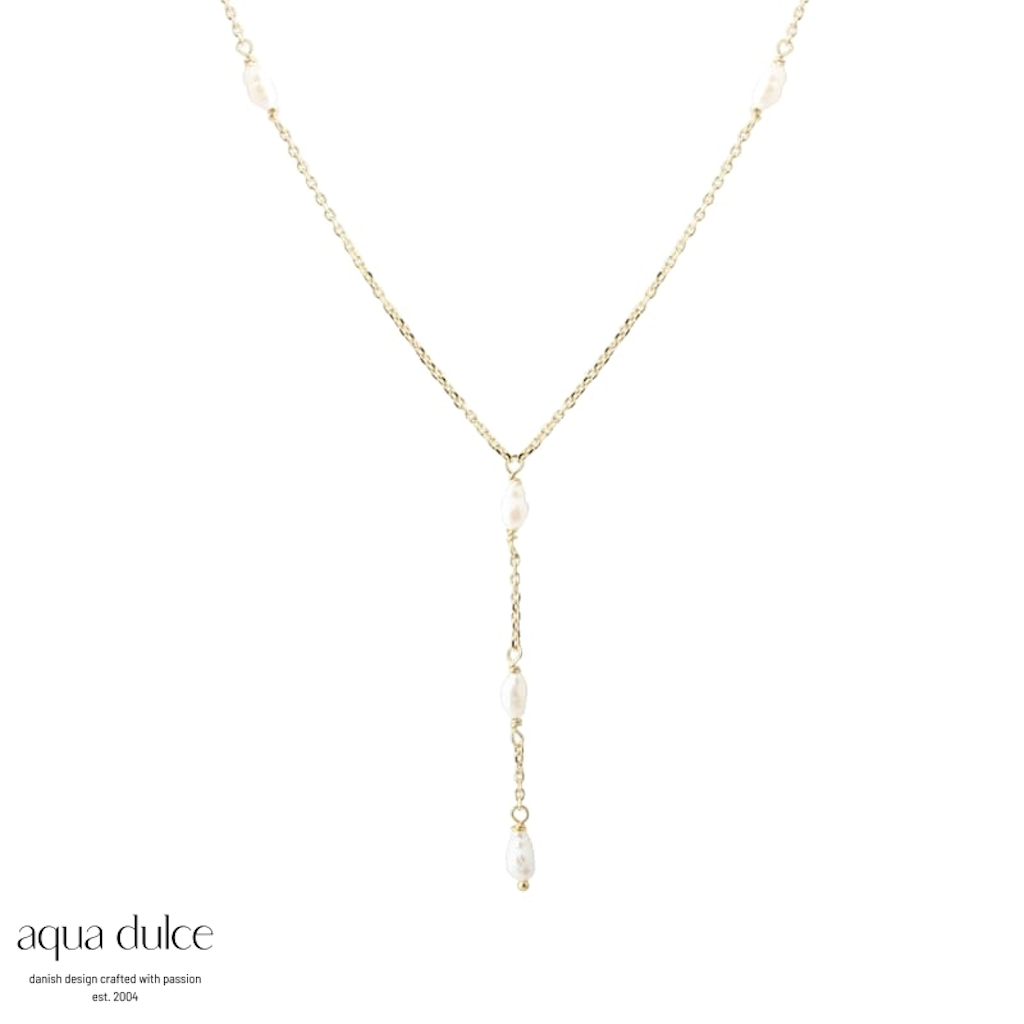 Halskæde | LUNELLA PEARLY Forgyldt Sølv