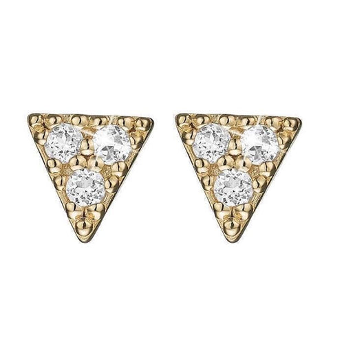 Christina Jewelry øreringe - Icicles, forgyldt