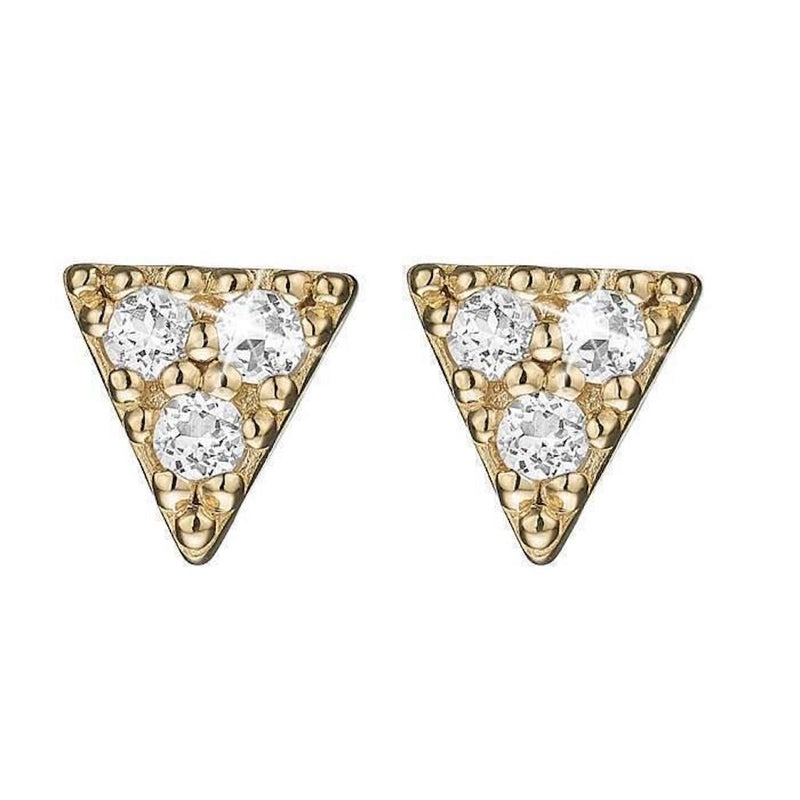 Christina Jewelry øreringe - Icicles, forgyldt