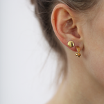 På model: Christina Jewelry øreringe - Mix it, forgyldt