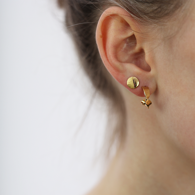 På model: Christina Jewelry øreringe - Mix it, forgyldt