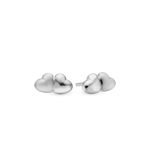 Christina Jewelry øreringe - You & me, sølv