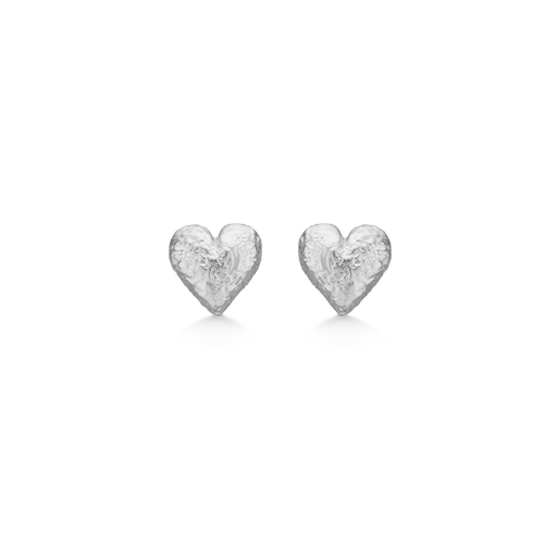 Studio Z Amour Heart øreringe i sølv