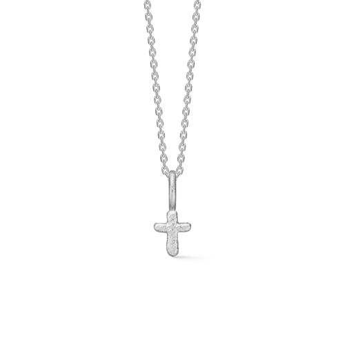 Studio Z Faithful cross halskæde i sølv