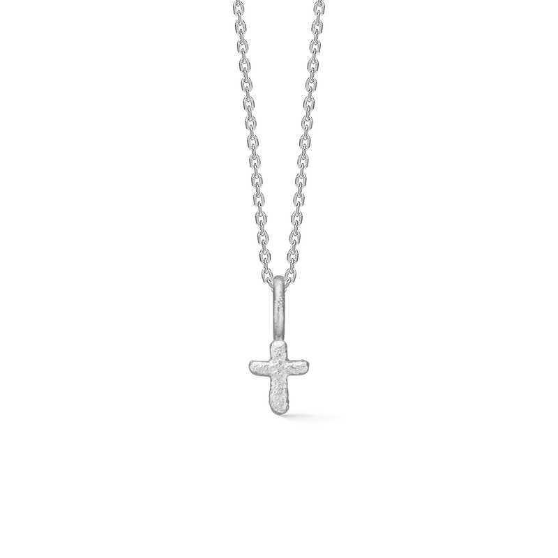 Studio Z Faithful cross halskæde i sølv