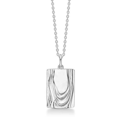 Studio Z Shell halskæde i sølv - 7120835