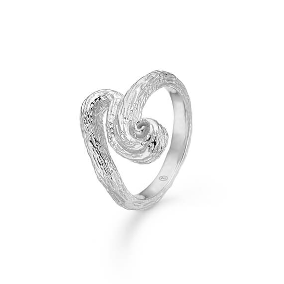 Studio Z Wave ring i sølv - 7140845