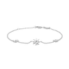 Studio Z Ocean Aura armbånd i sølv