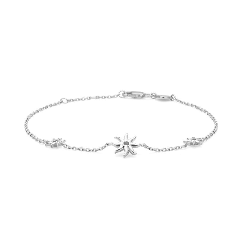 Studio Z Ocean Aura armbånd i sølv