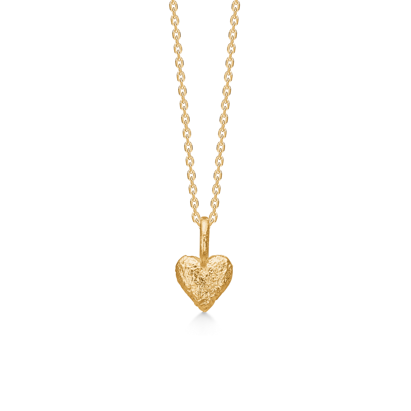 Studio Z Amour Heart halskæde i forgyldt