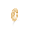 Studio Z Seashell Secrets ring i forgyldt
