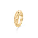 Studio Z Seashell Secrets ring i forgyldt