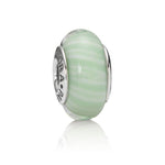 Pandora Murano Grøn Stribe Charm