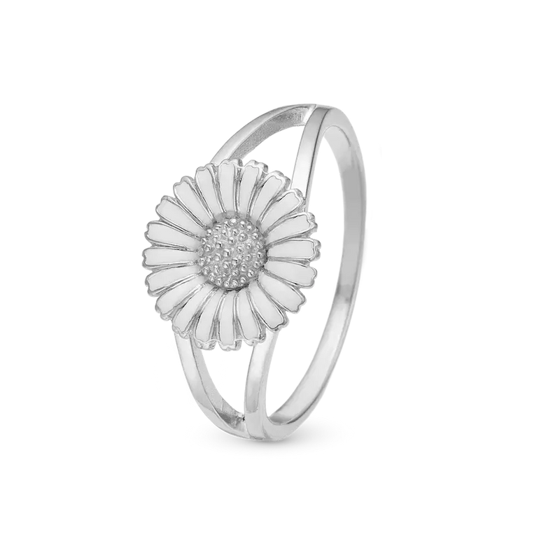 Christina ring - Marguerite, sølv