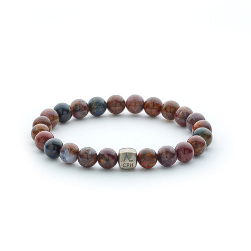 ColorUp Pietersite (8mm) stenarmbånd.