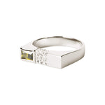 Clash Contrast Ring ⎮ Sølv