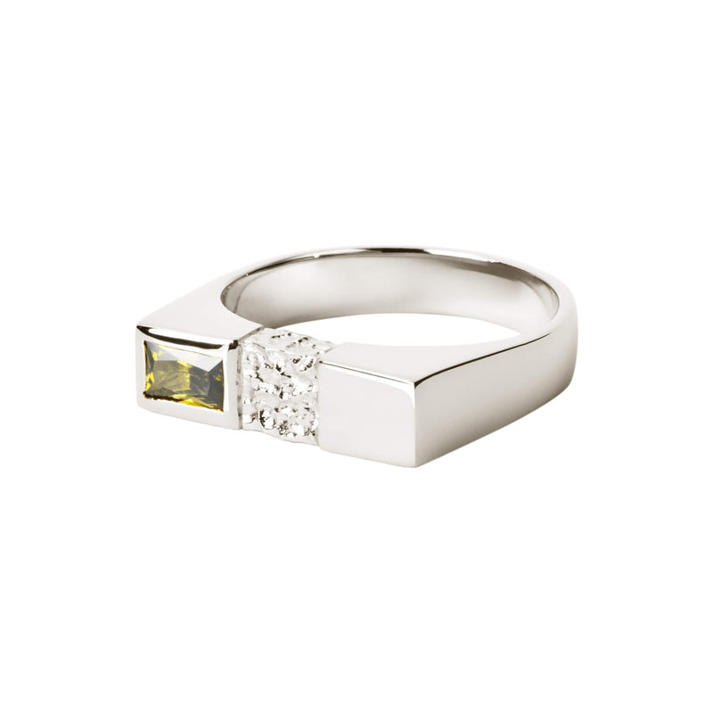 Clash Contrast Ring ⎮ Sølv