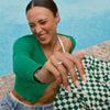 På model: Clash Contrast Ring ⎮ Sølv
