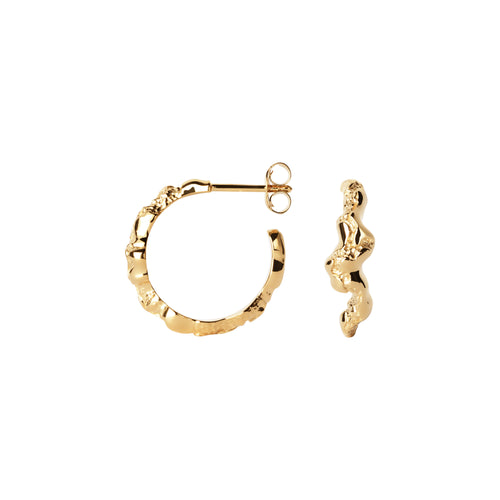 Contrast Fusion Hoops ⎮ Forgyldt
