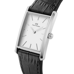 Daniel Wellington - Bound sort krokodille i stål