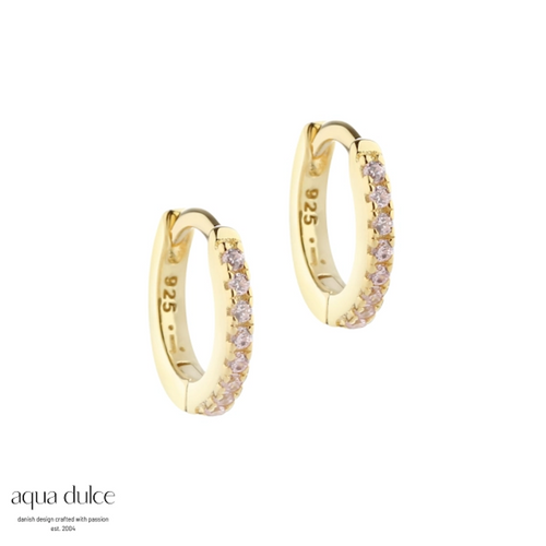 Hoops | ROSE RAYA 10 MM i forgyldt