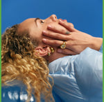 Statement Puffer Ring ⎮ Forgyldt