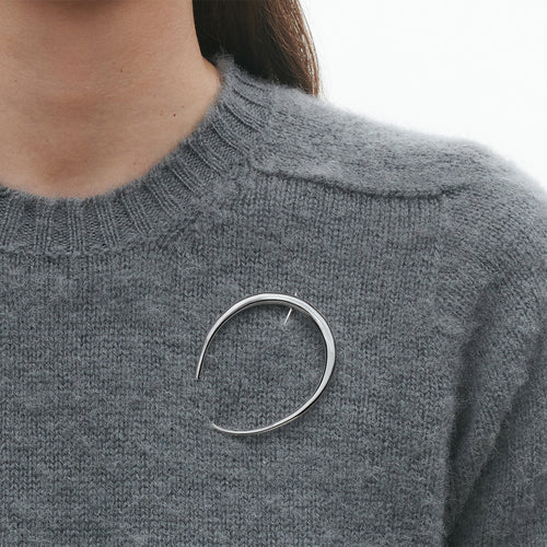 Offspring broche i sølv, stor