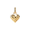 Heart Contrast Charm ⎮ Forgyldt