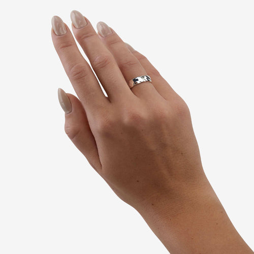 Stor Banket Ring ⎮ Sølv