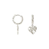 Store Sparkly øreringe ⎮ Sølv