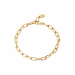 Link Puffer Armbånd ⎮ Forgyldt