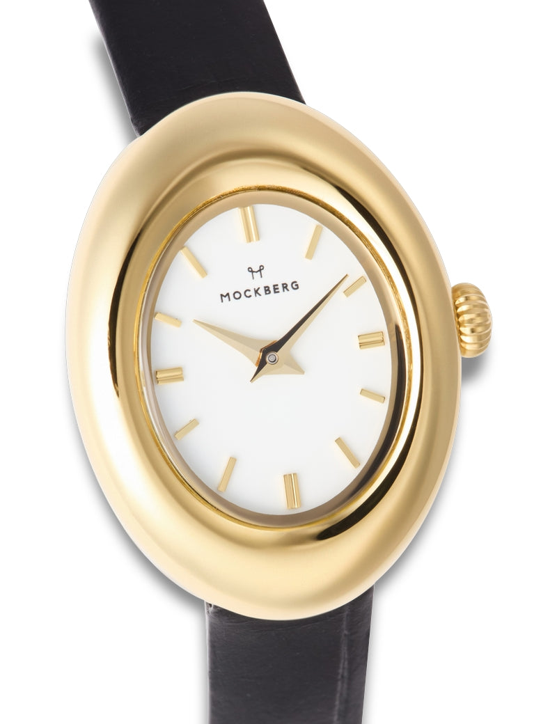 Belle Oval Dameur Læder rem  MB1414