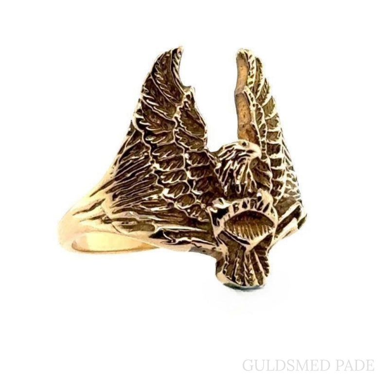 Guld ring 14 karat - Eagle