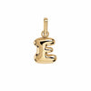 Letter Puffer Charms ⎮ Forgyldt