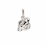 Letter Puffer Charms ⎮ Sølv