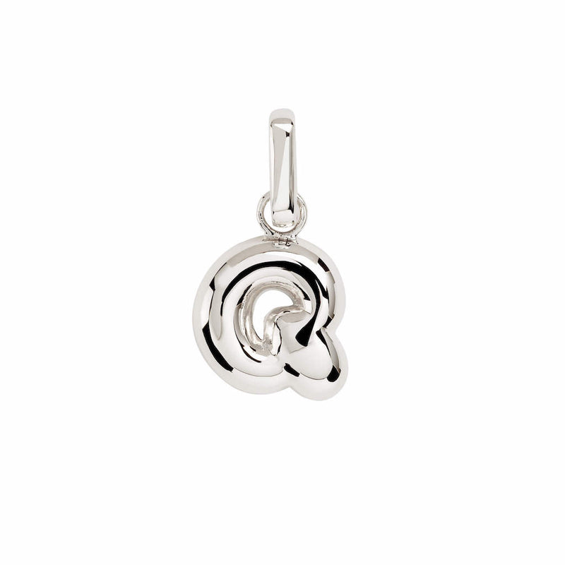 Letter Puffer Charms ⎮ Sølv