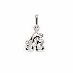 Letter Puffer Charms ⎮ Sølv