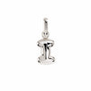 Letter Puffer Charms ⎮ Sølv