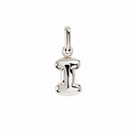Letter Puffer Charms ⎮ Sølv