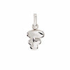 Letter Puffer Charms ⎮ Sølv