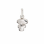 Letter Puffer Charms ⎮ Sølv